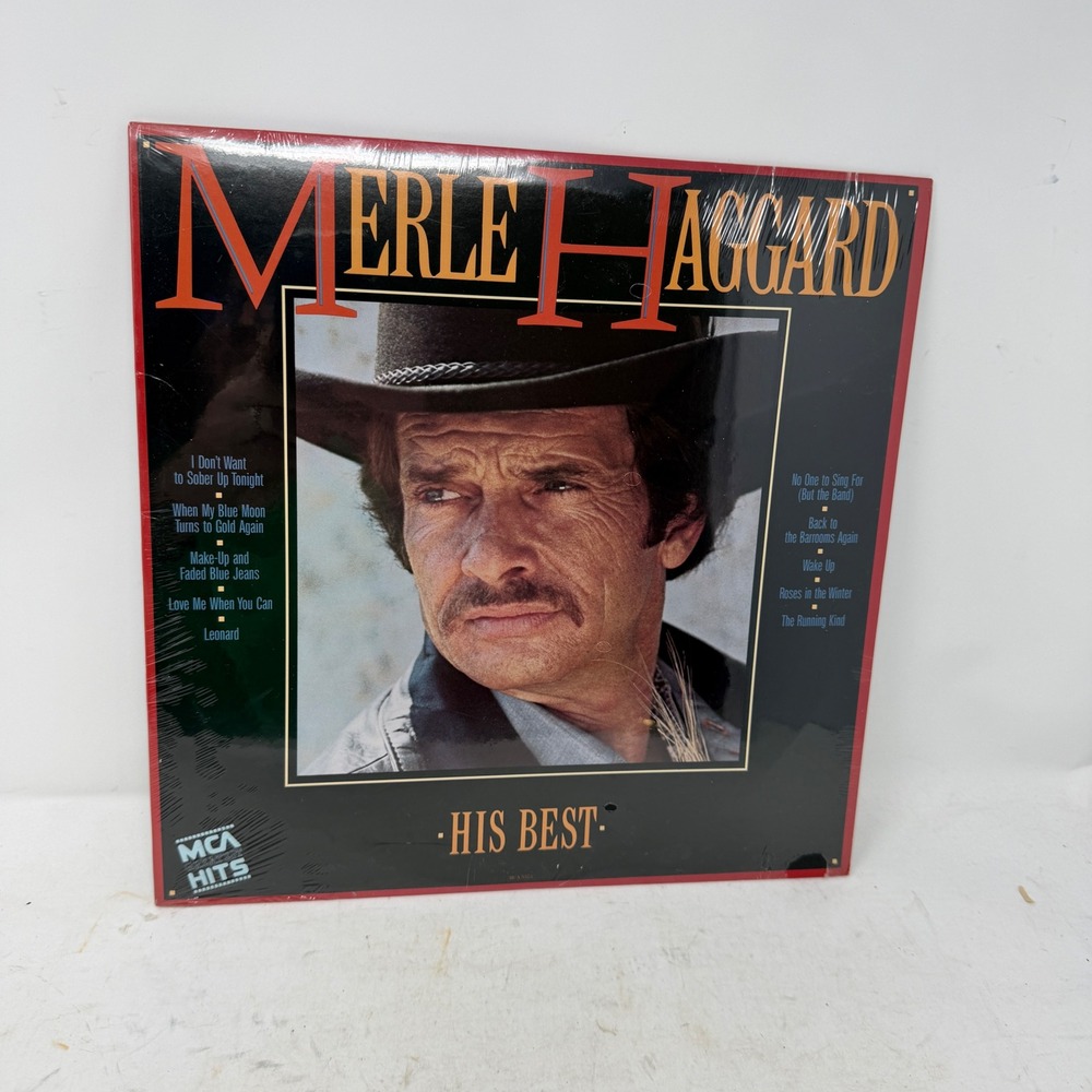 Merle Haggard His Best Vinyl LP Record MCA Hits MCA-5573 New Sealed